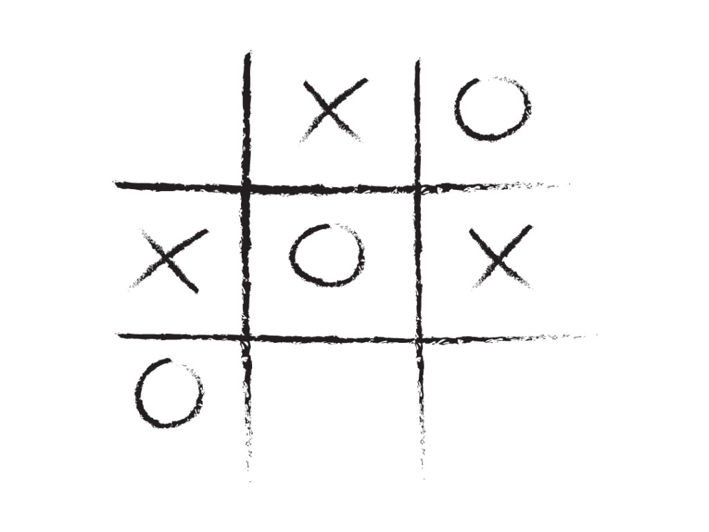 sketch of noughts and crosses design & marketing news creative briefs
