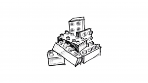 sketch of lego bricks for 97 Ideas about creativity creative work book design