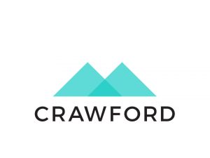 Crawford company logo creative work branding