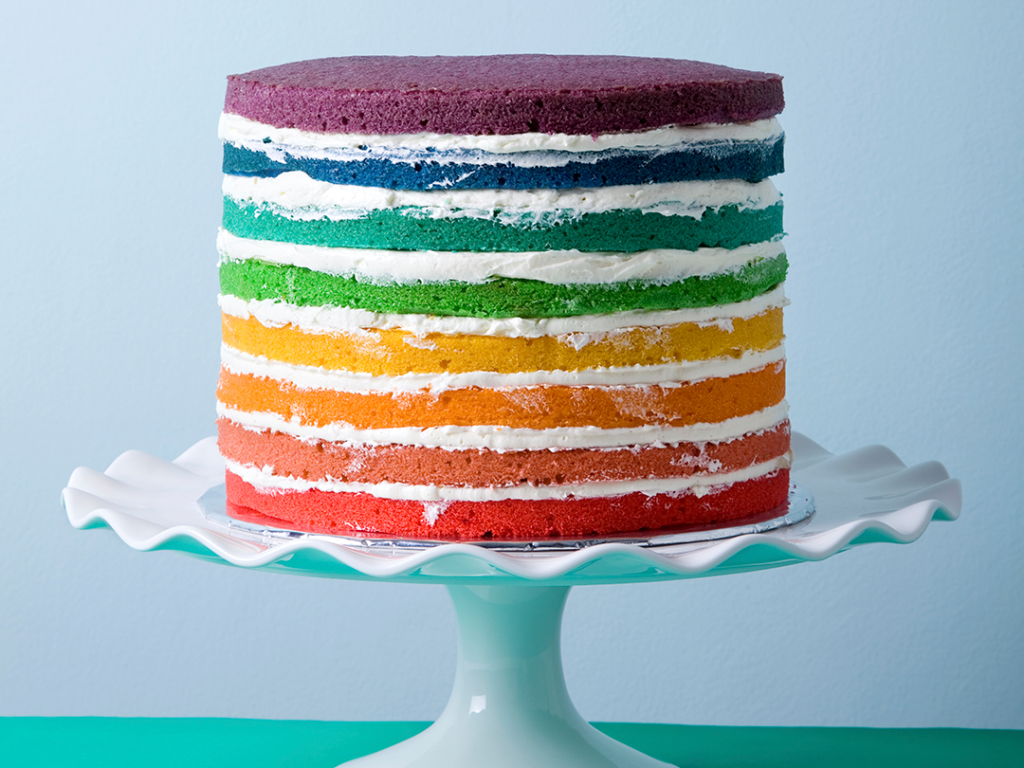 rainbow birthday cake design & marketing news creating beautiful design