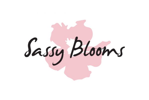 Sassy Blooms company logo creative reviews and about us and branding