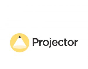 Projector company logo about us